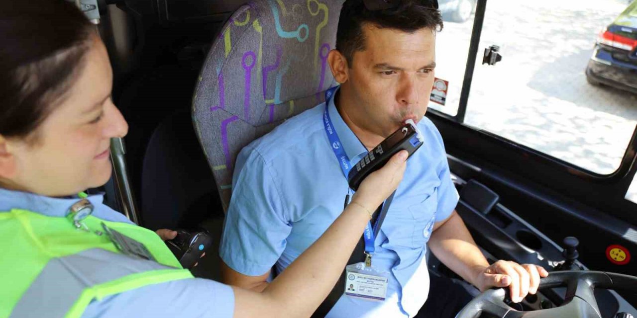 Güvenli ulaşım için otobüsler sürekli denetleniyor