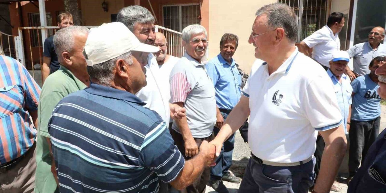 Başkan Savaş: “Sorunlarınızı çözmek amacıyla var gücümüzle çalışıyoruz”