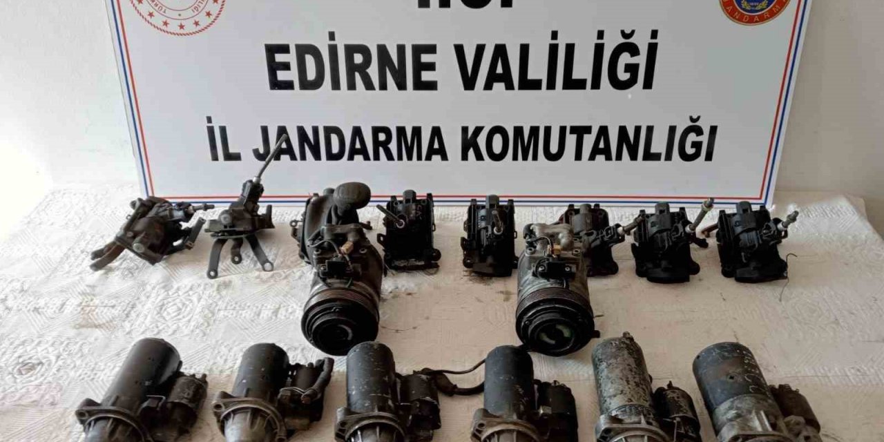 100 Bin liralık araç şarj dinamosu ele geçirildi