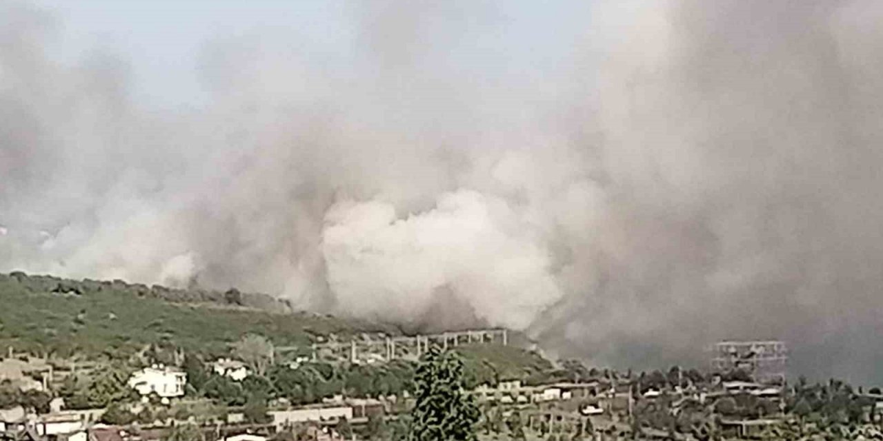 TÜBİTAK’ın ormanlık alanında yangın