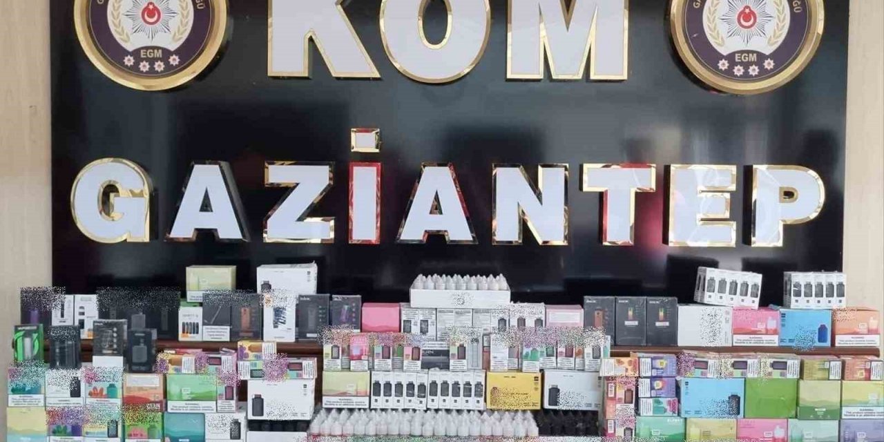 Gaziantep’te bin 490 adet gümrük kaçağı sigara ele geçirildi