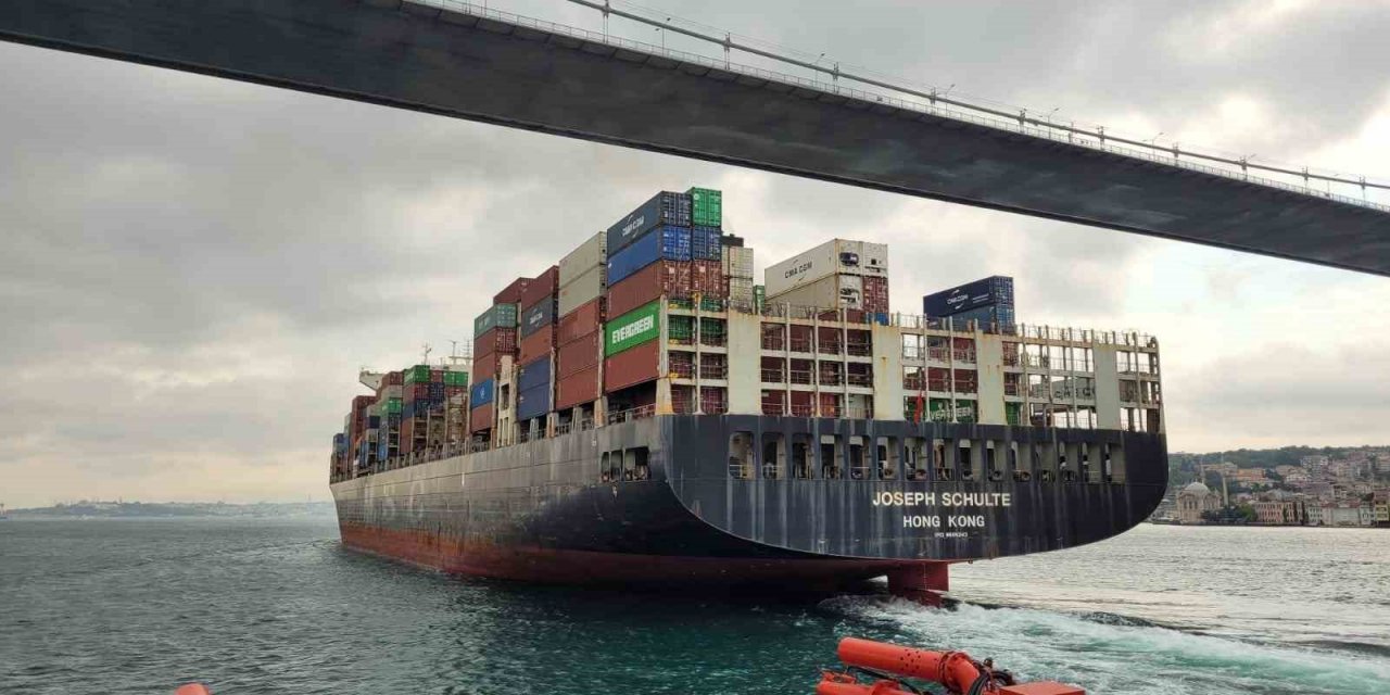 Odesa Limanı’ndan ayrılan yük gemisi, İstanbul Demirleme Sahası’nda demirlendi