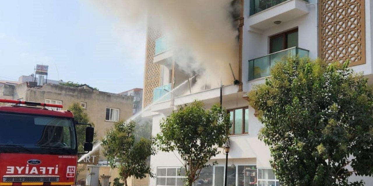 Osmaniye’de tüp patladı, yangın çıktı: 1 yaralı