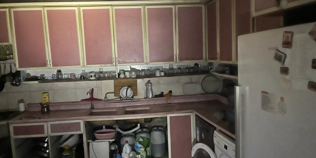 Konut yangını söndürüldü