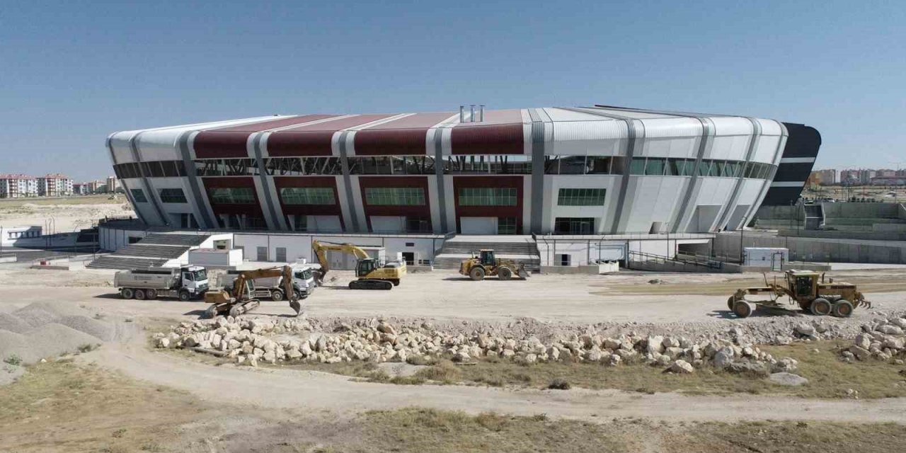 Belediye yeni şehir stadyumu çevresinde düzenleme çalışma başlattı