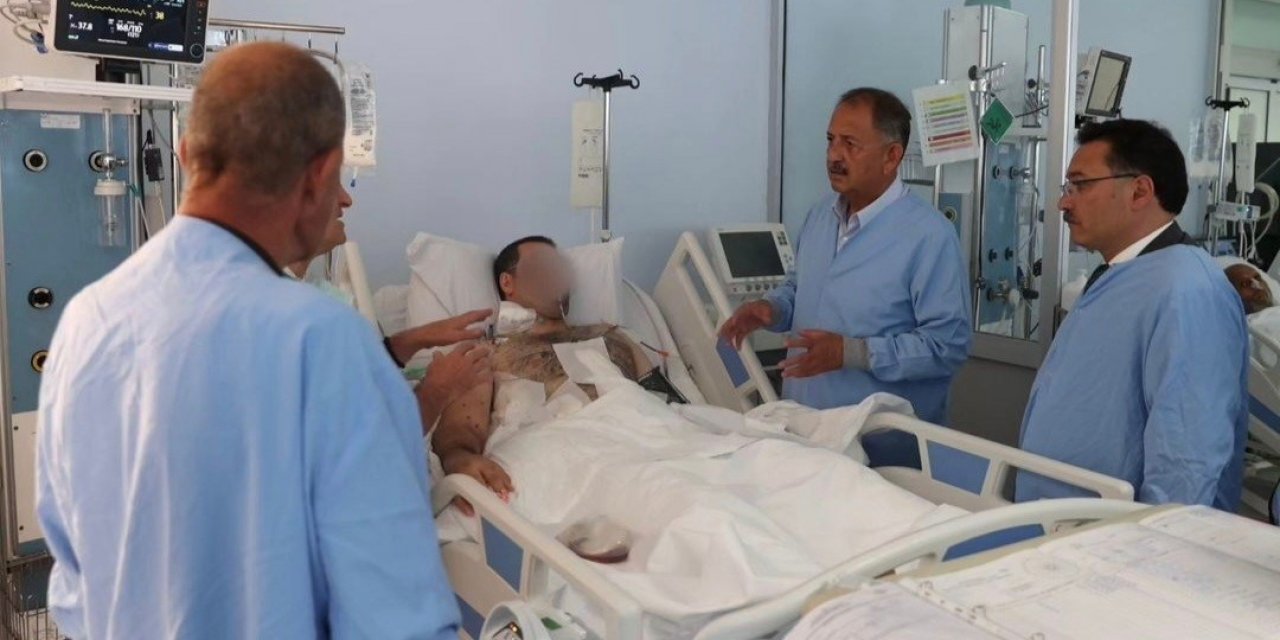 Müdahale ettiği olayda tüfekle vurulan polisin tedavisi sürüyor