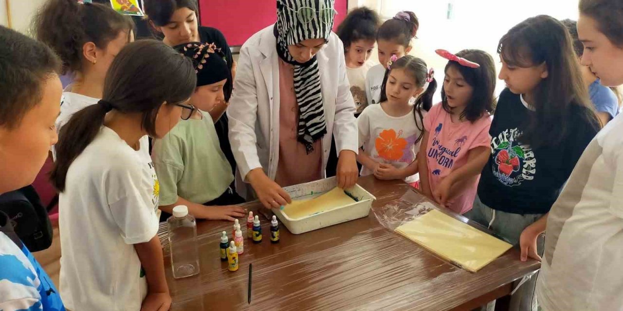 Çocuklar eğlenirken öğreniyor