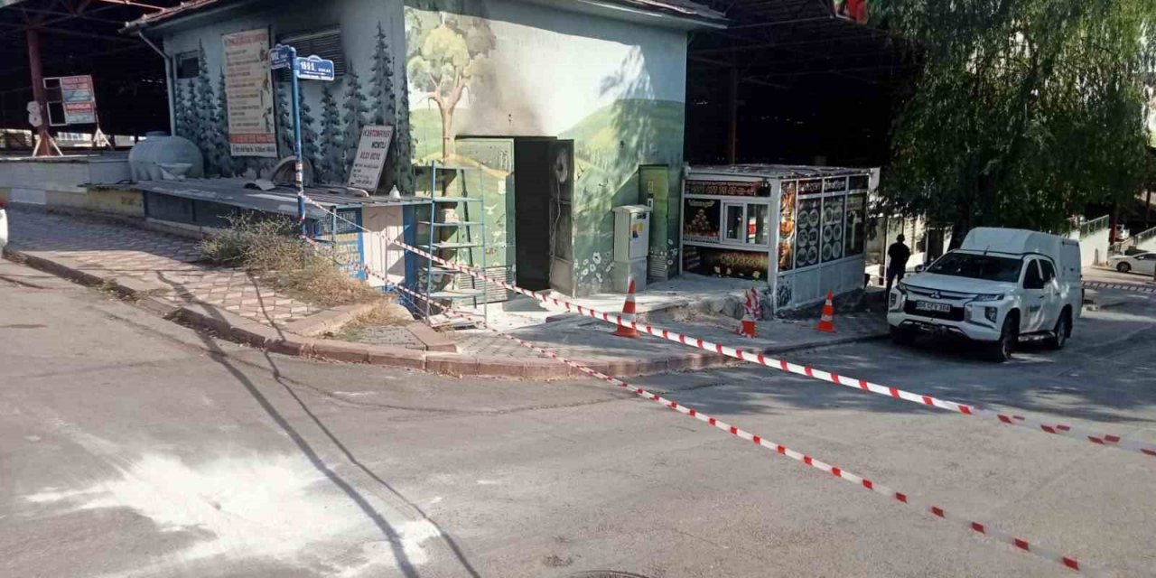 Ankara’da korkutan trafo yangını