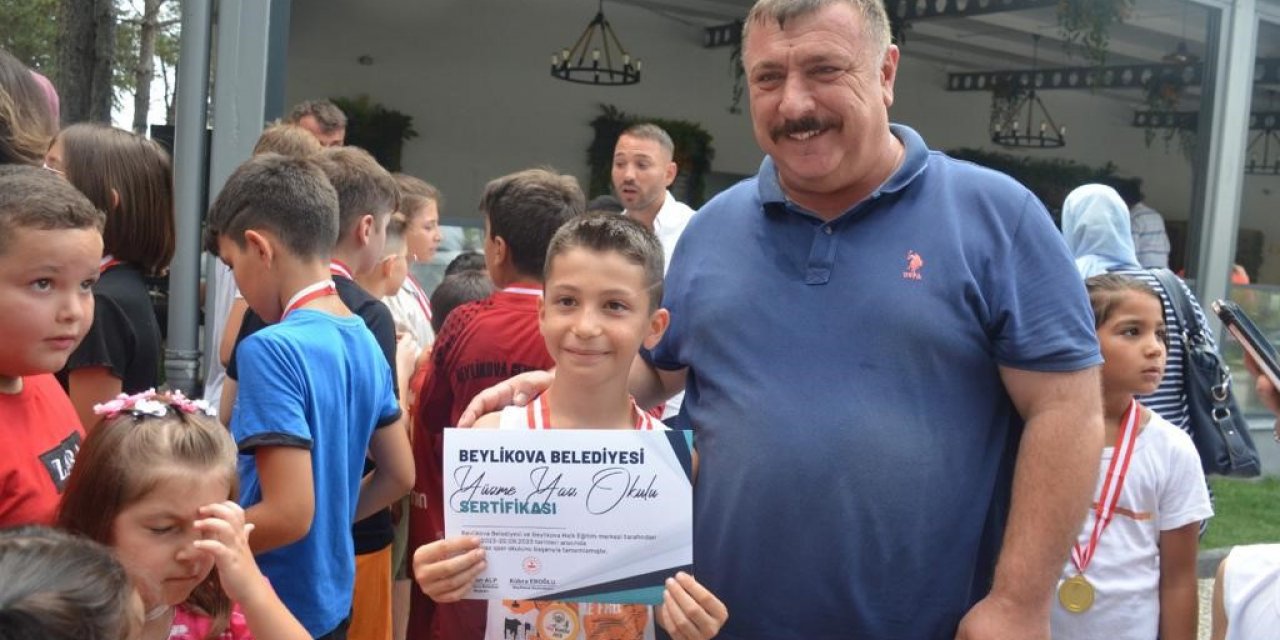 Beylikova’da yarının profesyonel sporcuları için ilk adımlar Yaz Spor Okulu sayesinde atıldı