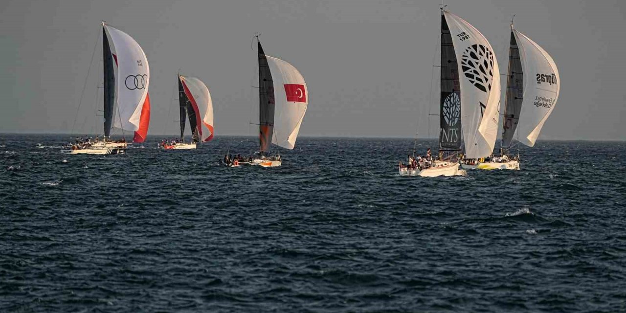 Üç gün sürecek yelken heyecanı başladı