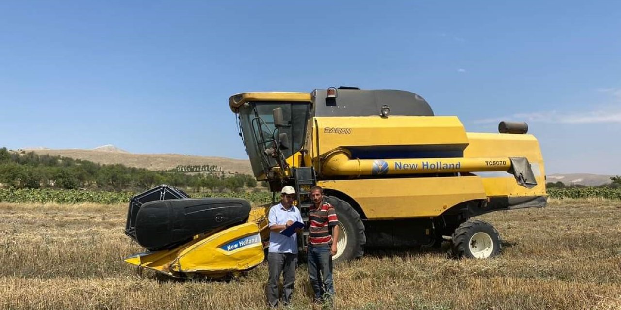 Biçerdöver kontrolleri devam ediyor