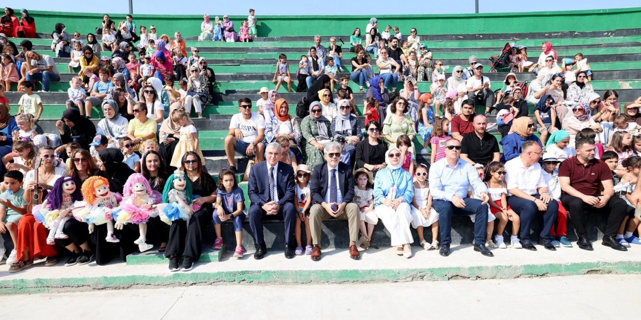 Başkan Yüce: “Çocuk gülerse dünya güler anlayışıyla çalışıyoruz”