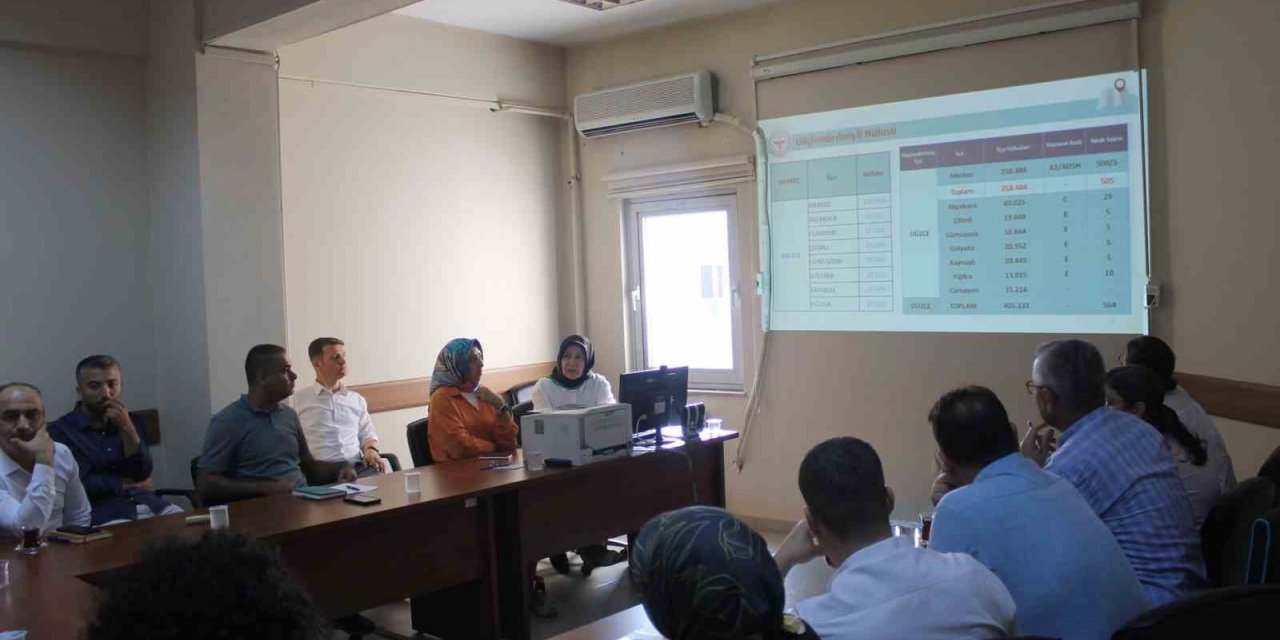 Sağlık yatırımları değerlendirildi