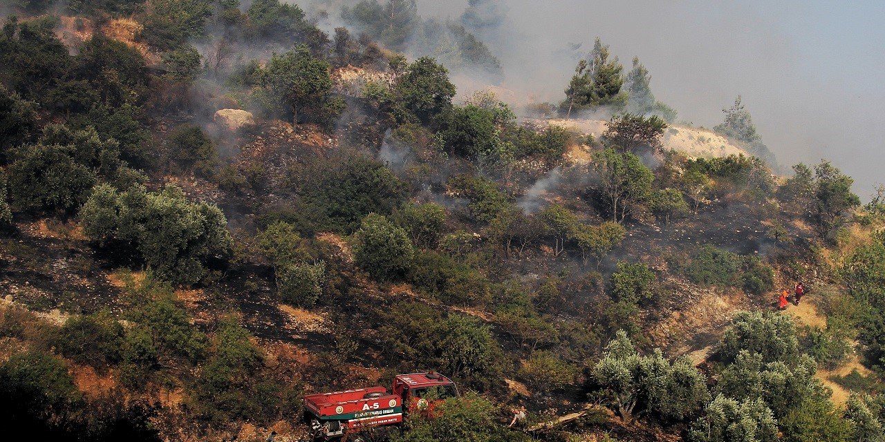 Kahramanmaraş’ta orman yangını kontrol altına alındı