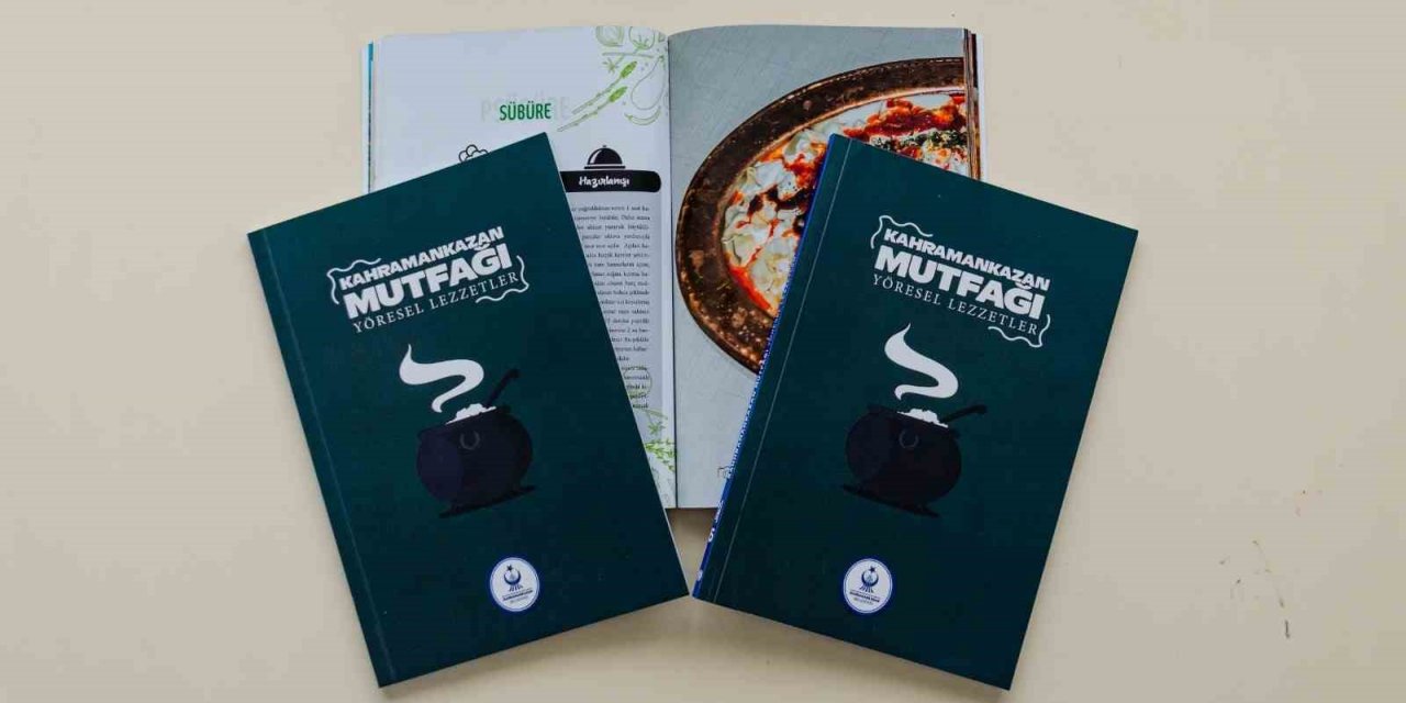 Yöresel lezzetler bu kitapta toplandı