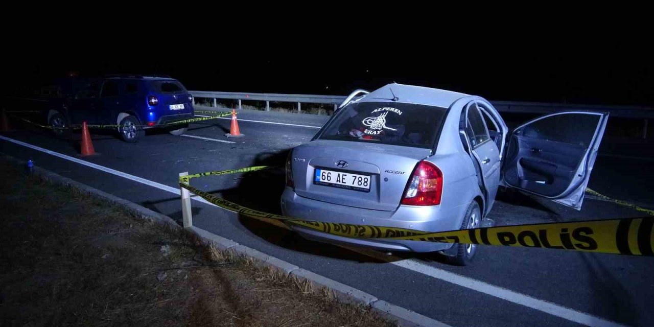 Yozgat’ta iki otomobil çarpıştı: 1 ölü, 2 yaralı