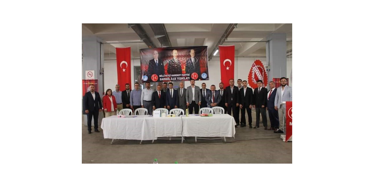 Sarıgöl MHP İlçe Başkanı Murat Kocahıdır oldu