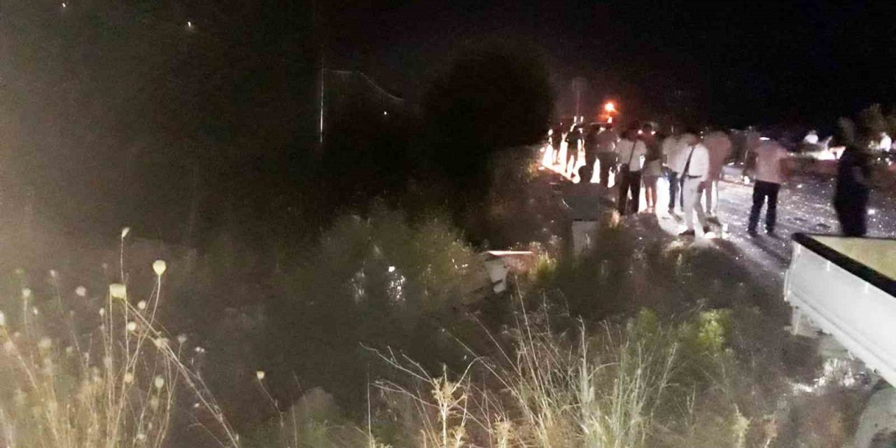 Milas-Bodrum karayolunda kaza: 1 ölü, 8 yaralı