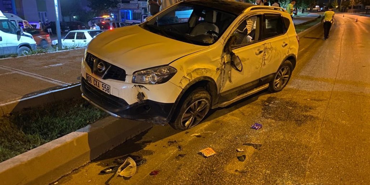 Otomobil ile cip çarpıştı: 1’i çocuk 5 yaralı