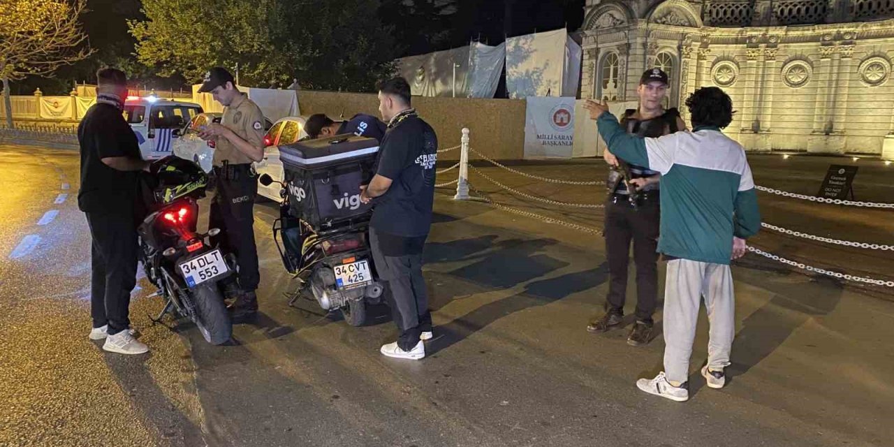 İstanbul’da motosiklet sürücülerine yönelik asayiş uygulaması gerçekleştirildi