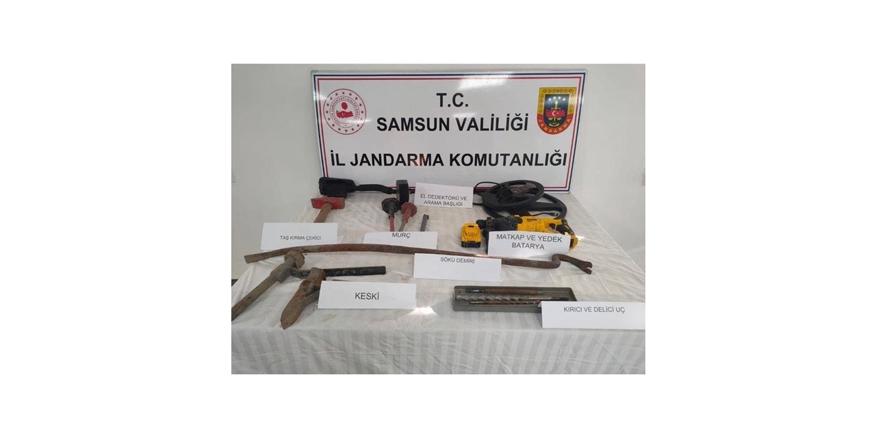 Kaçak kazıya izin yok: 2 şüpheli yakalandı