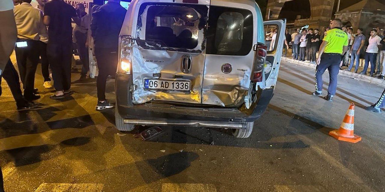 Elazığ’da trafik kazası: 2 yaralı