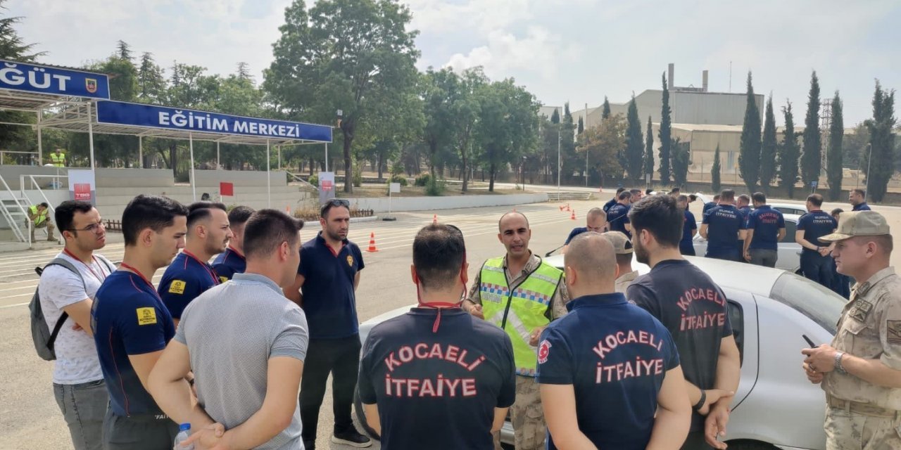 Askeri personelden itfaiye erlerine eğitim