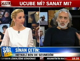 Sinan Çetin'den Erdoğan'a 'ucube' desteği