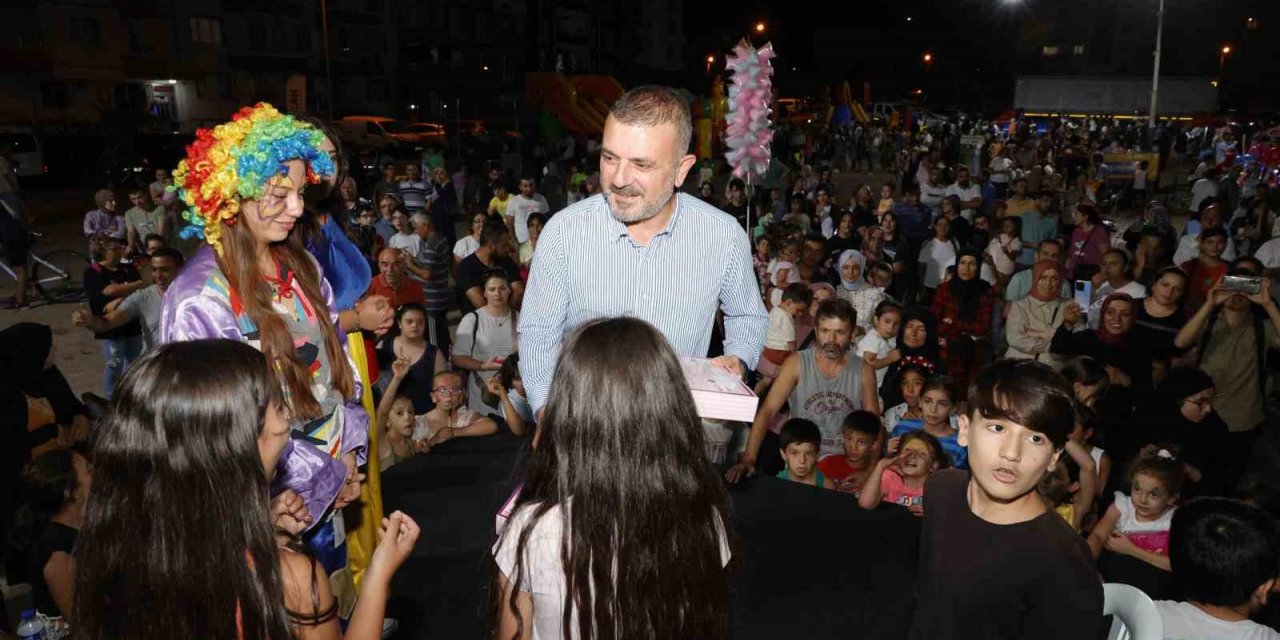 Sincan’da çocuklar mahalle şenlikleriyle neşelendi