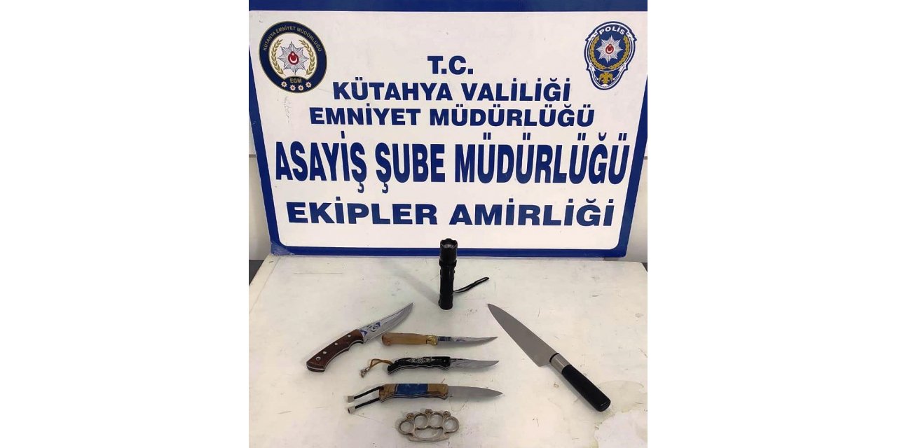 Kütahya’da polisin bölge uygulaması