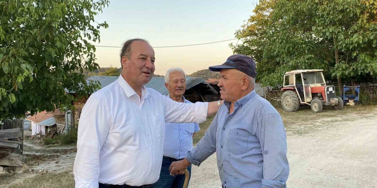 Milletvekili Akay köyleri adım adım gezerek sorunları yerinde dinliyor