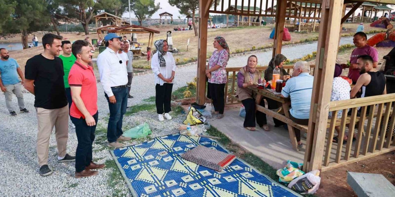 Başkan Çakın, Yeşil Karaağaç Doğal Yaşam Merkezi’nde vatandaşlarla buluştu