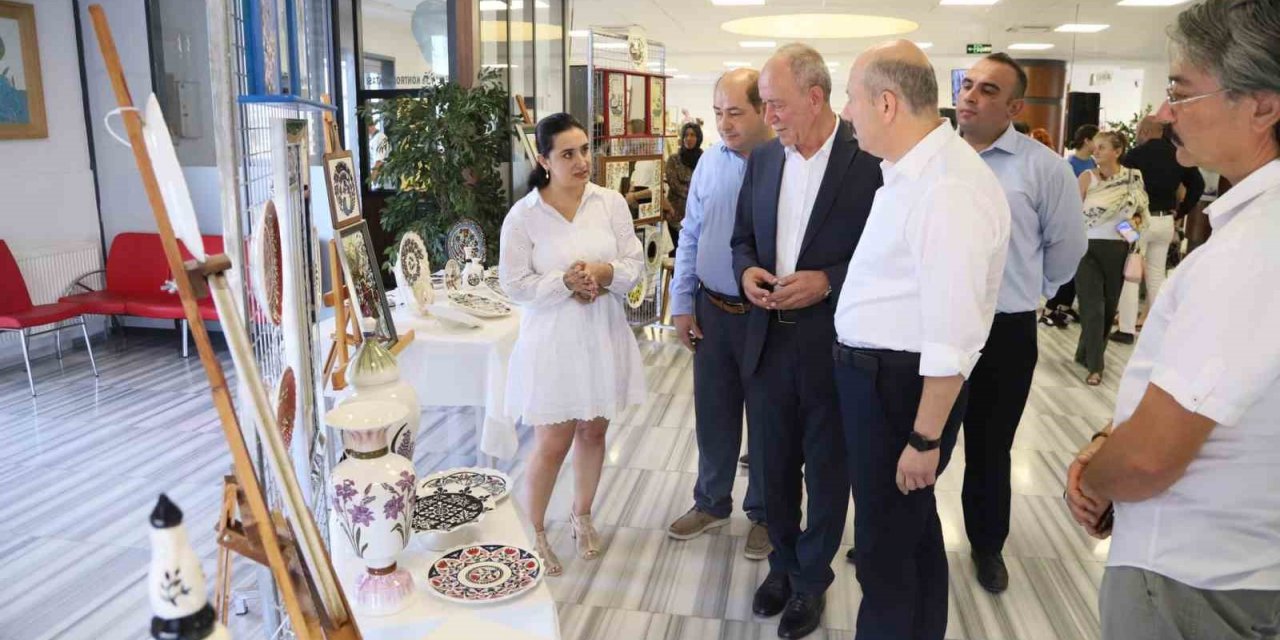 Marmaraereğlisi’nde göz nuru sergisi açıldı