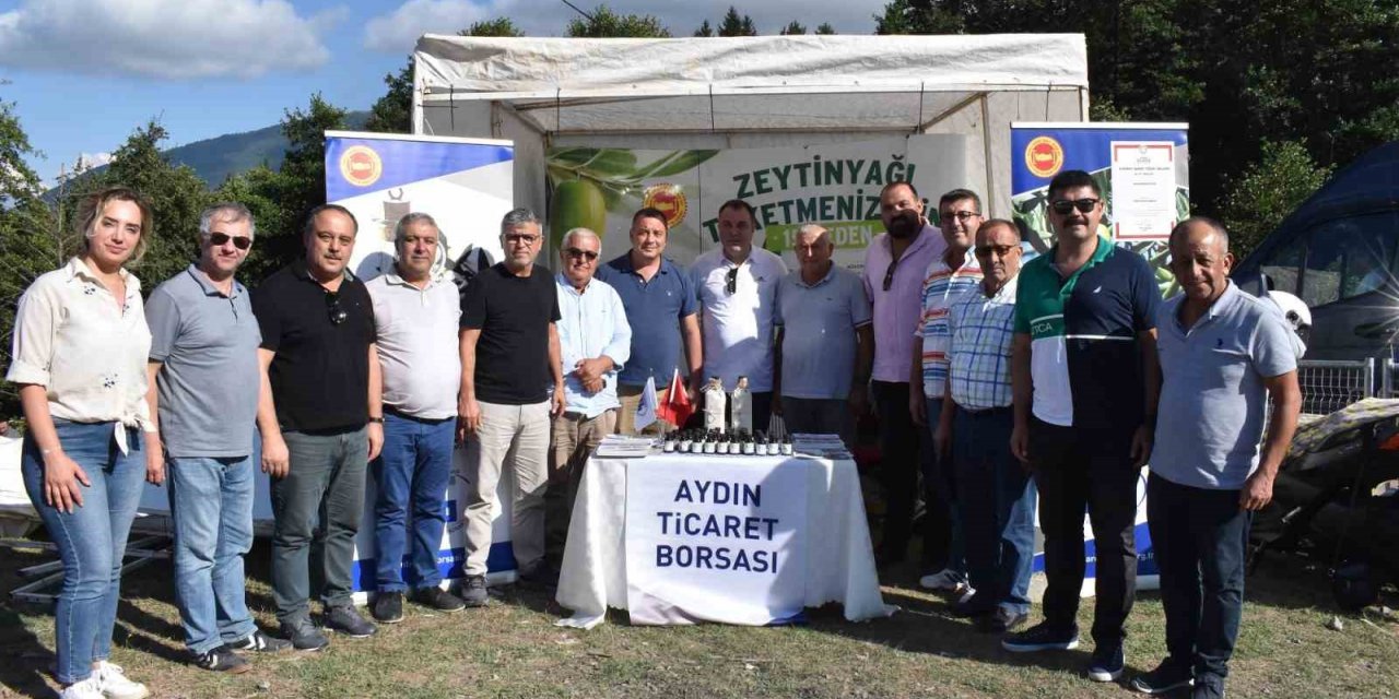 Aydın Memecik Zeytinyağı, Artvin’de yoğun ilgi gördü