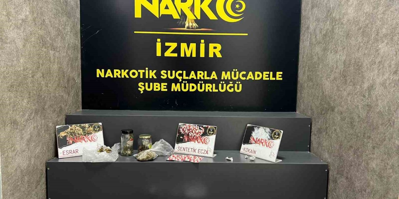 İzmir’de 50 uyuşturucu operasyonunda 25 tutuklama