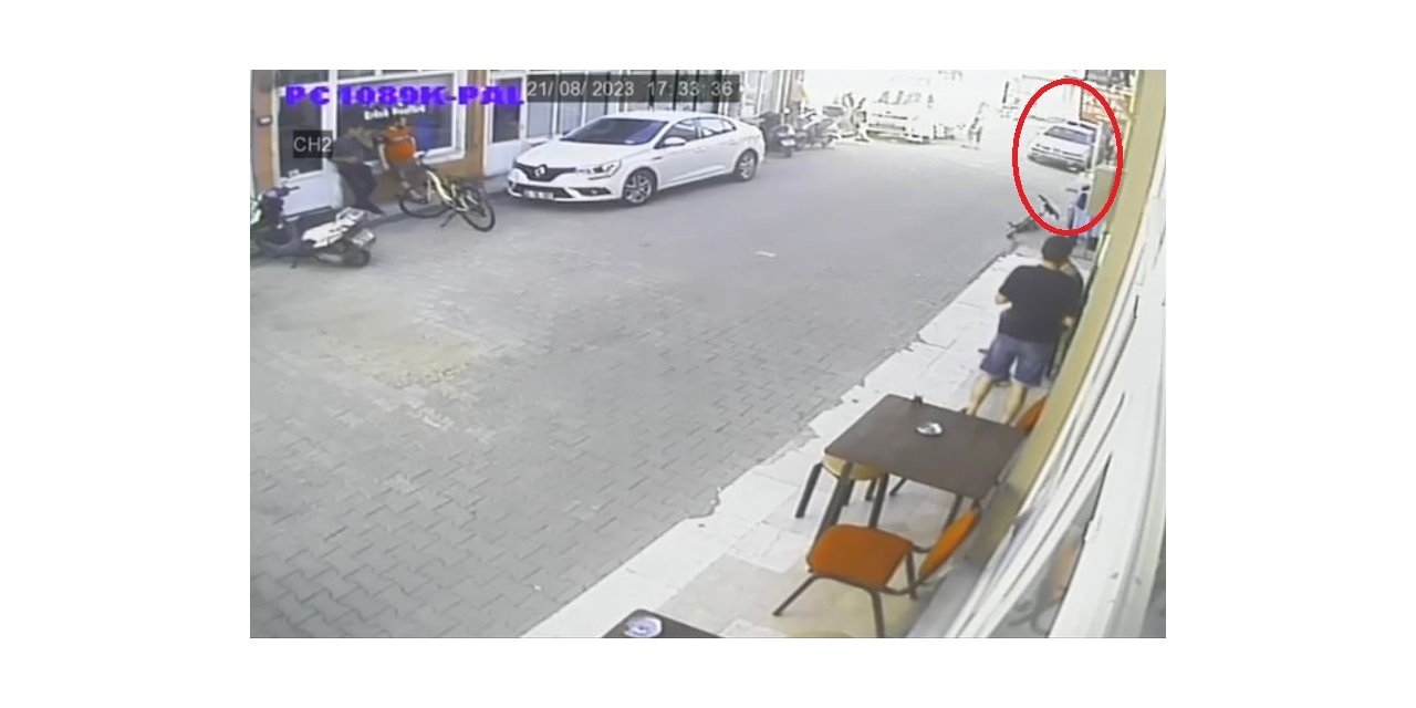 Bursa’da bir otomobil alev alev yandı, yanındaki tüp kamyoneti korkuttu