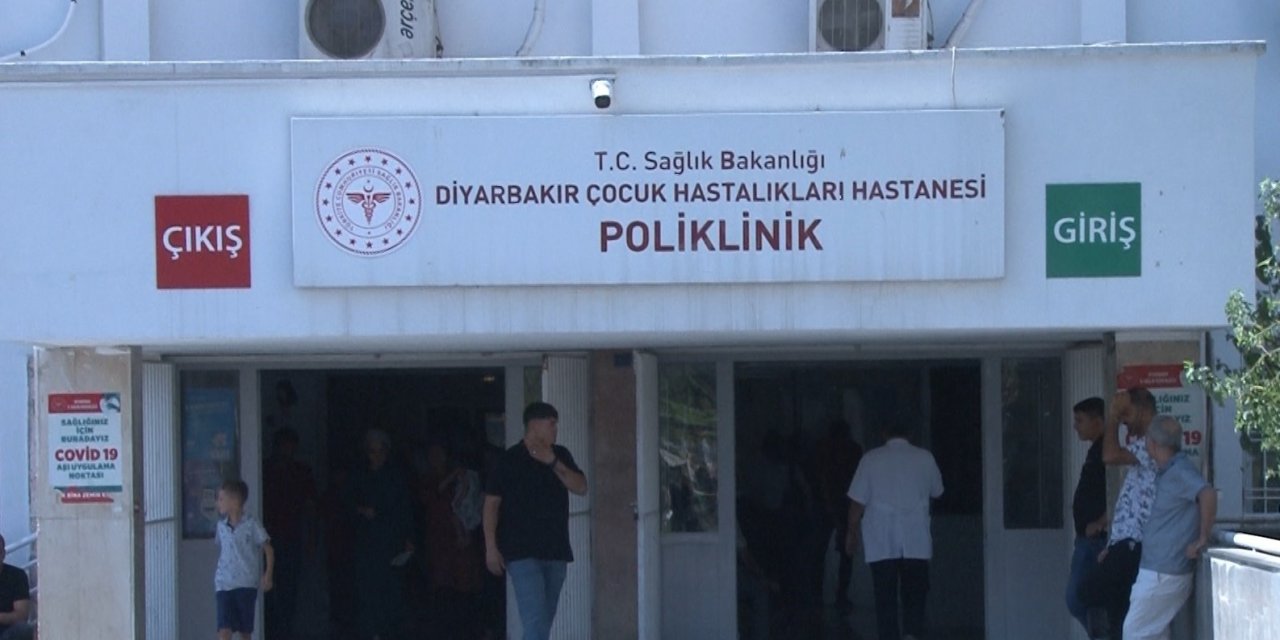 Diyarbakır’da sıvı kaybı ve güneş çarpması çocukları yoğun bakıma yatırdı
