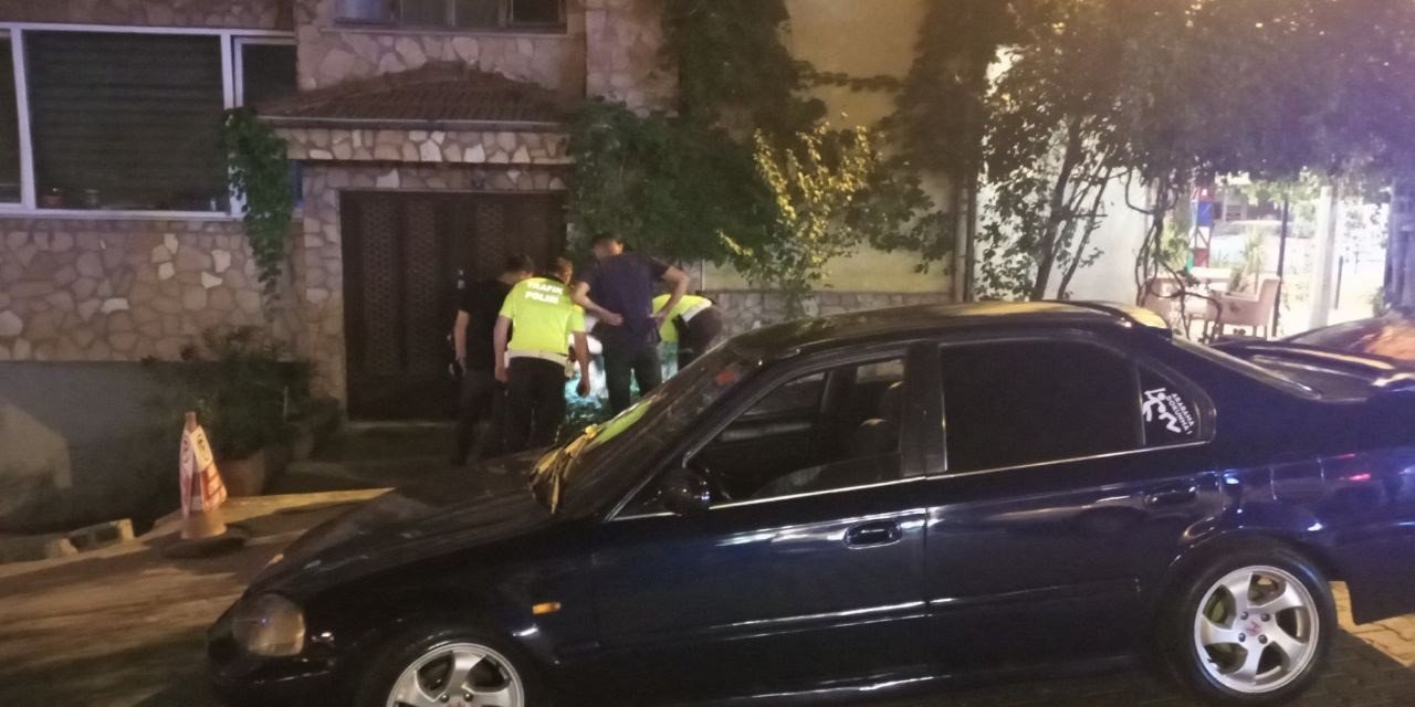 Alkollü sürücü polislere zor anlar yaşattı