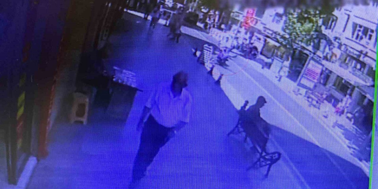 Koşarken motosiklet çarptı