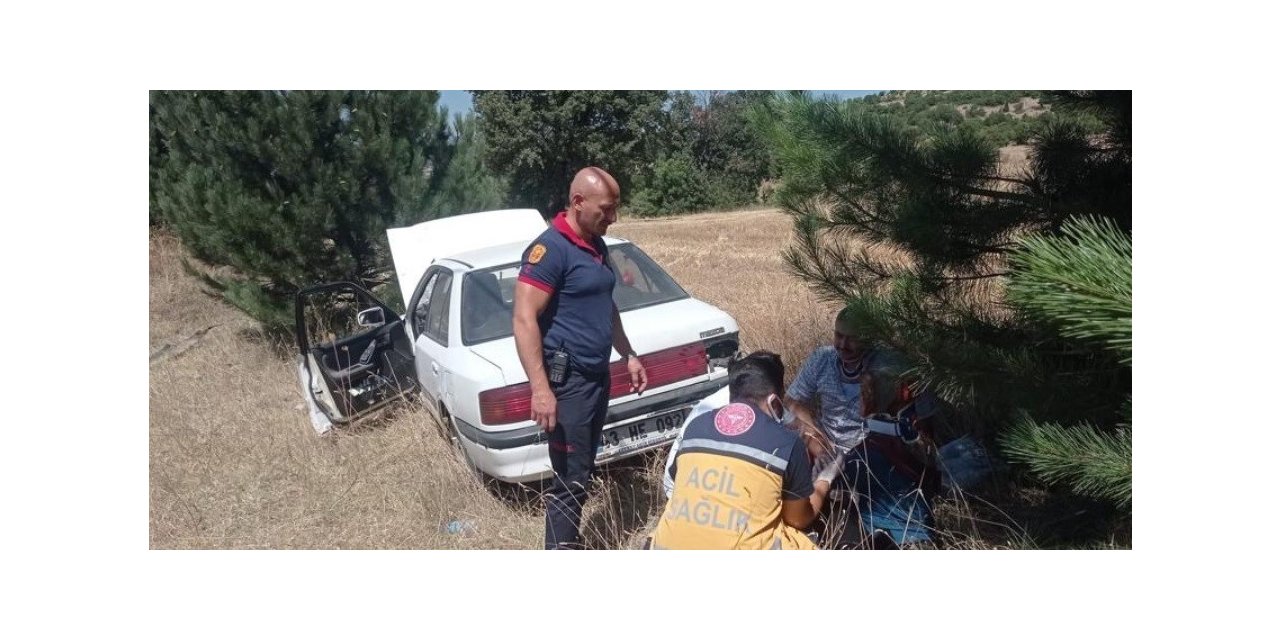 Tavşanlı’da trafik kazası: 2 yaralı