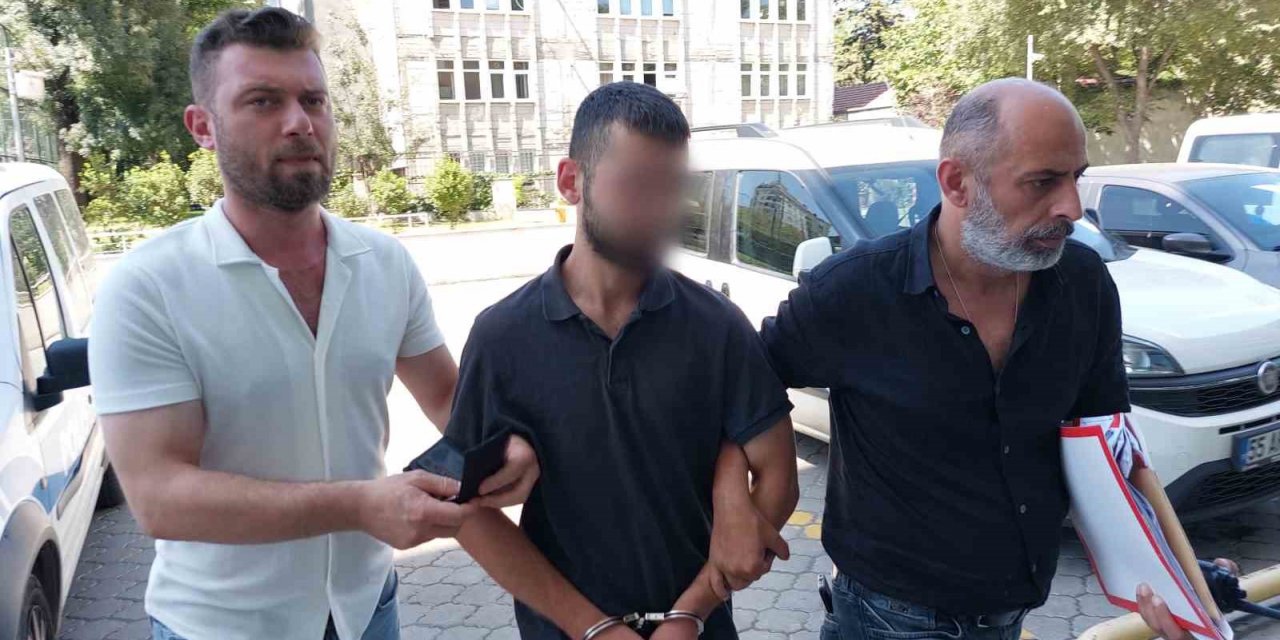 Samsun’da bir kişiyi bıçakla ağır yaralayan şahıs adliyeye sevk edildi