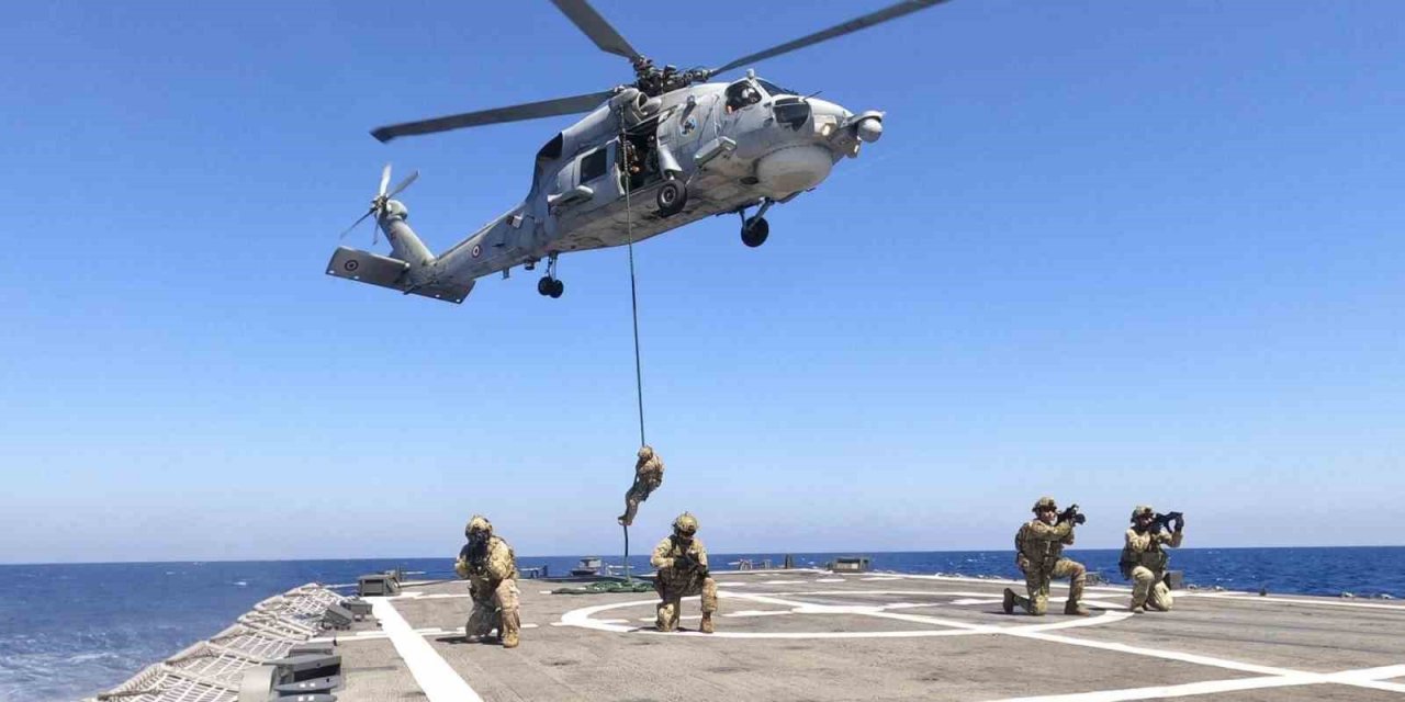 TSK’dan Libya açıklarında eğitim