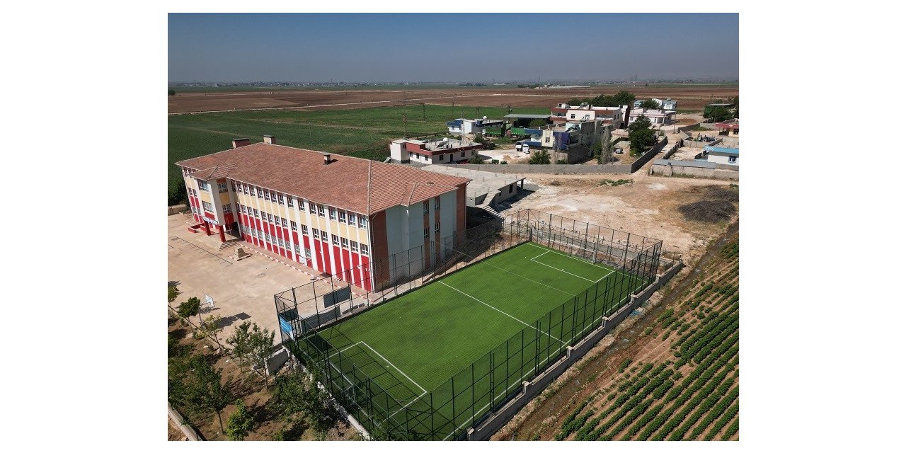 Eyyübiye’de 27 halı sahanın tamamı hizmete girdi