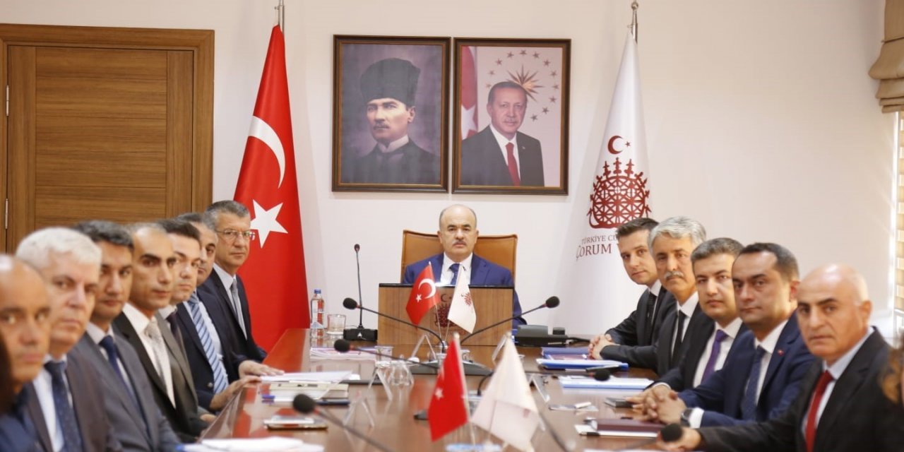 Çorum Valisi Dağlı;