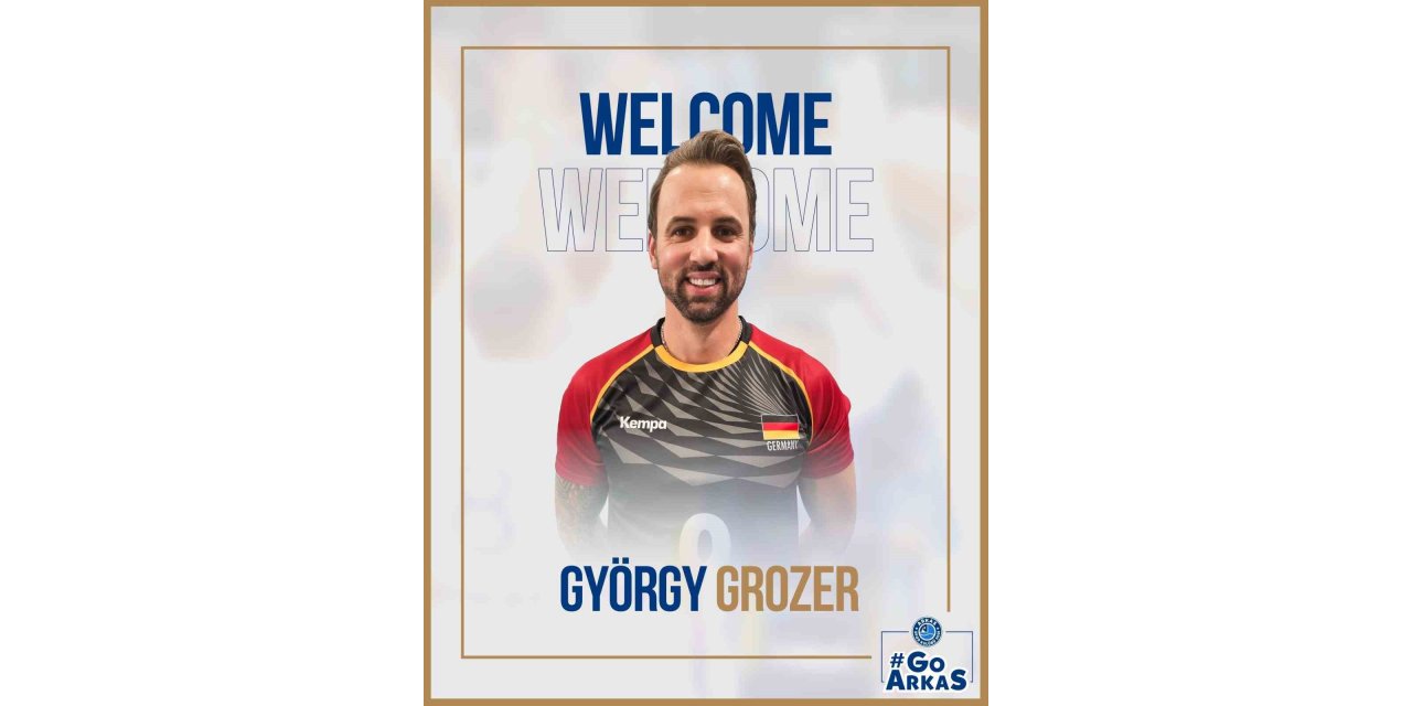 Alman voleybolcu Grozer, Arkas Spor’da