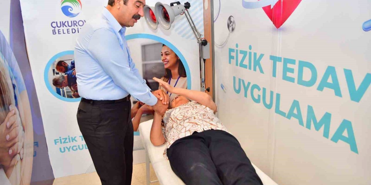 Çukurova’da ücretsiz fizik tedavi hizmeti