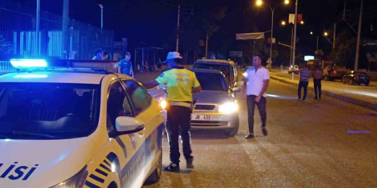 Şuhut’ta sürücülere yönelik alkol denetimi