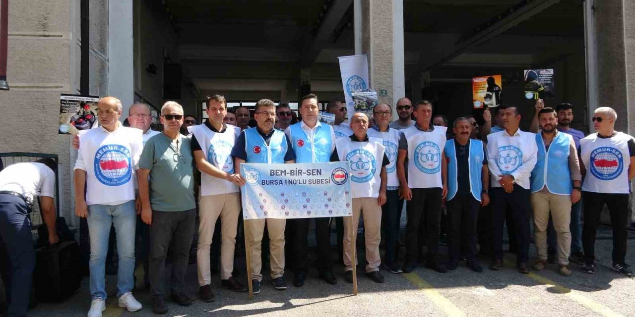 Yangında dövülen itfaiyeci için destek