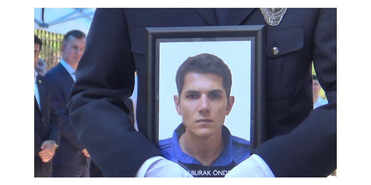 Edirne’deki feci kazada ölen polis için Tekirdağ’da tören düzenlendi