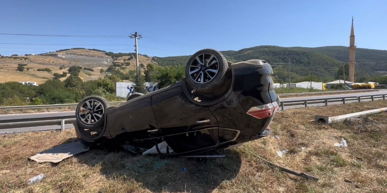Gurbetçi aile kaza yaptı: 4 yaralı